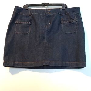 20 Torrid Denim Mini Skirt